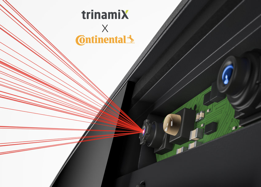 WELTNEUHEIT: DRIVER IDENTIFICATION DISPLAY VON CONTINENTAL UND TRINAMIX SCHÜTZT VOR AUTODIEBSTAHL